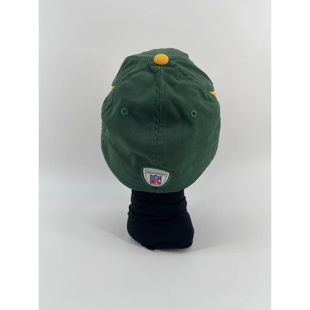 Green Bay Packers‎ Reebok NFL Sideline Hat Cap Green Yellow OSFA
